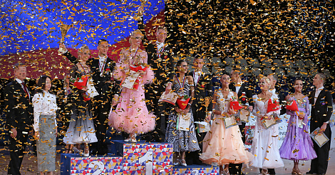 Первый блок чемпионатов и первенств России по танцевальному спорту 2018 года