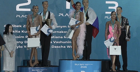 Олег Чжен и Алина Агеева - чемпионы мира по танцевальному спорту 