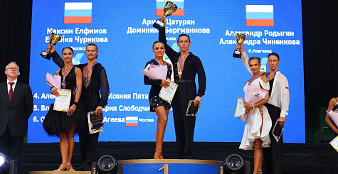 Армен Цатурян и Доминика Бергманнова одержали победу в пятом этапе «КУБКА СИЛЬНЕЙШИХ» в Казани 