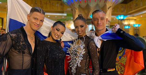 Очередная победа Ярослава Киселёва и Софии Филипчук на первенстве мира по танцевальному спорту
