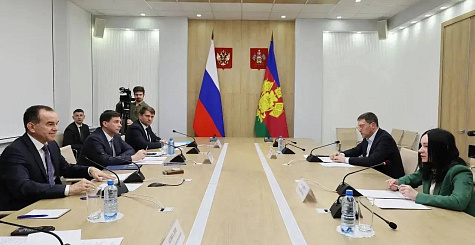 В Краснодаре прошла встреча Губернатора Краснодарского края и Президента ФТСАРР Надежды Ерастовой