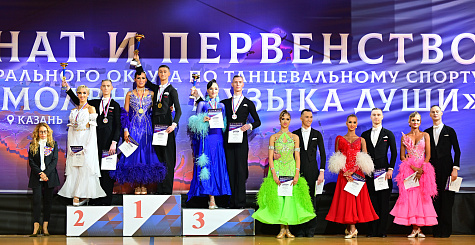 Чемпионат и первенство Приволжского федерального округа по танцевальному спорту завершились в Казани  