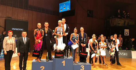 Андрей Гусев и Вера Бондарева – бронзовые призёры WDSF GrandSlam Latin в Штутгарте 