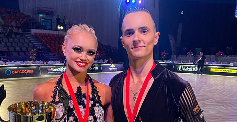 Герман Пугачев и Ариадна Тишова - победители первенства мира по танцевальному спорту!