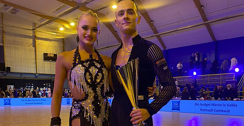 Герман Пугачев и Ариадна Тишова – победители Кубка Европы по танцевальному спорту 